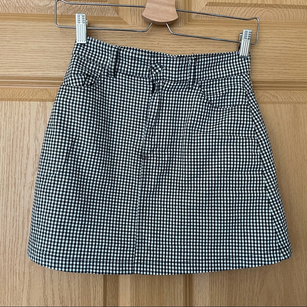 Brandy Melville Gingham Skirt